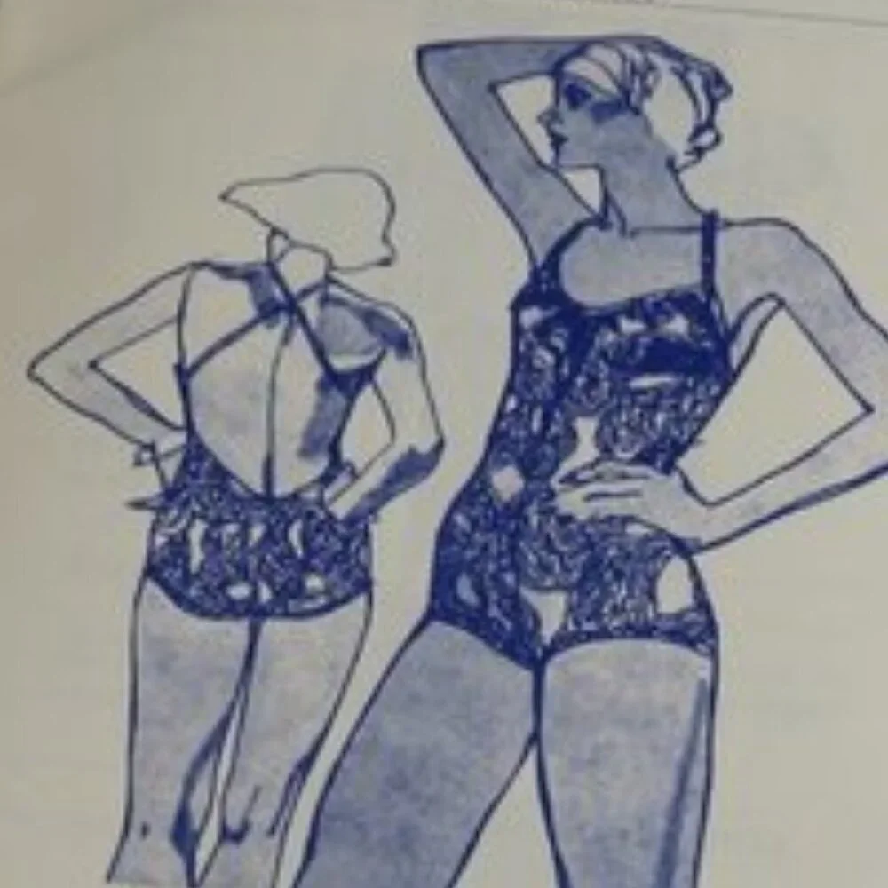 Ann Person Stretch & Sew 1313 Swimsuit yr 1977 Clothing Sewing Pattern UNCUT